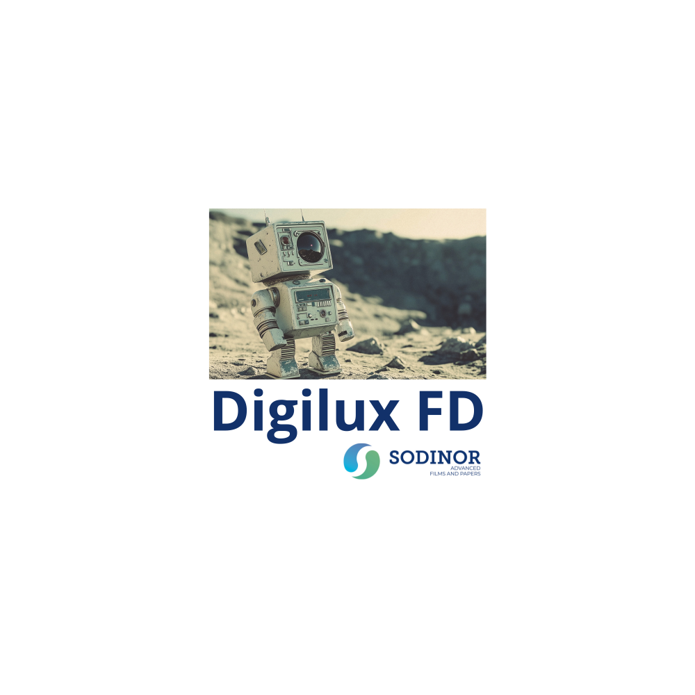 Papier indéchirable DIGILUX FD | Film BOPP recyclable souple