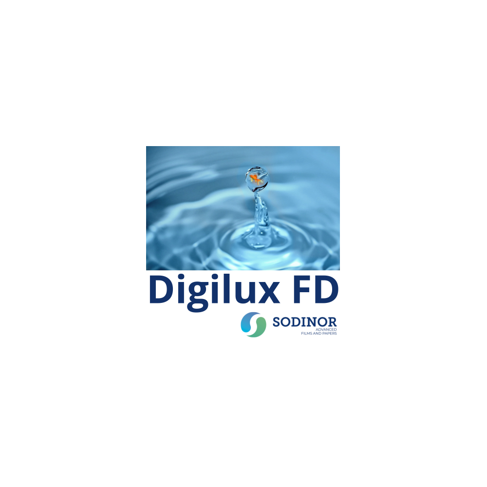 Papier indéchirable DIGILUX FD | Film BOPP recyclable souple