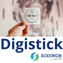 Papier indéchirable DIGISTICK adhésif BOPP – Vitrophanie & Étiquette |