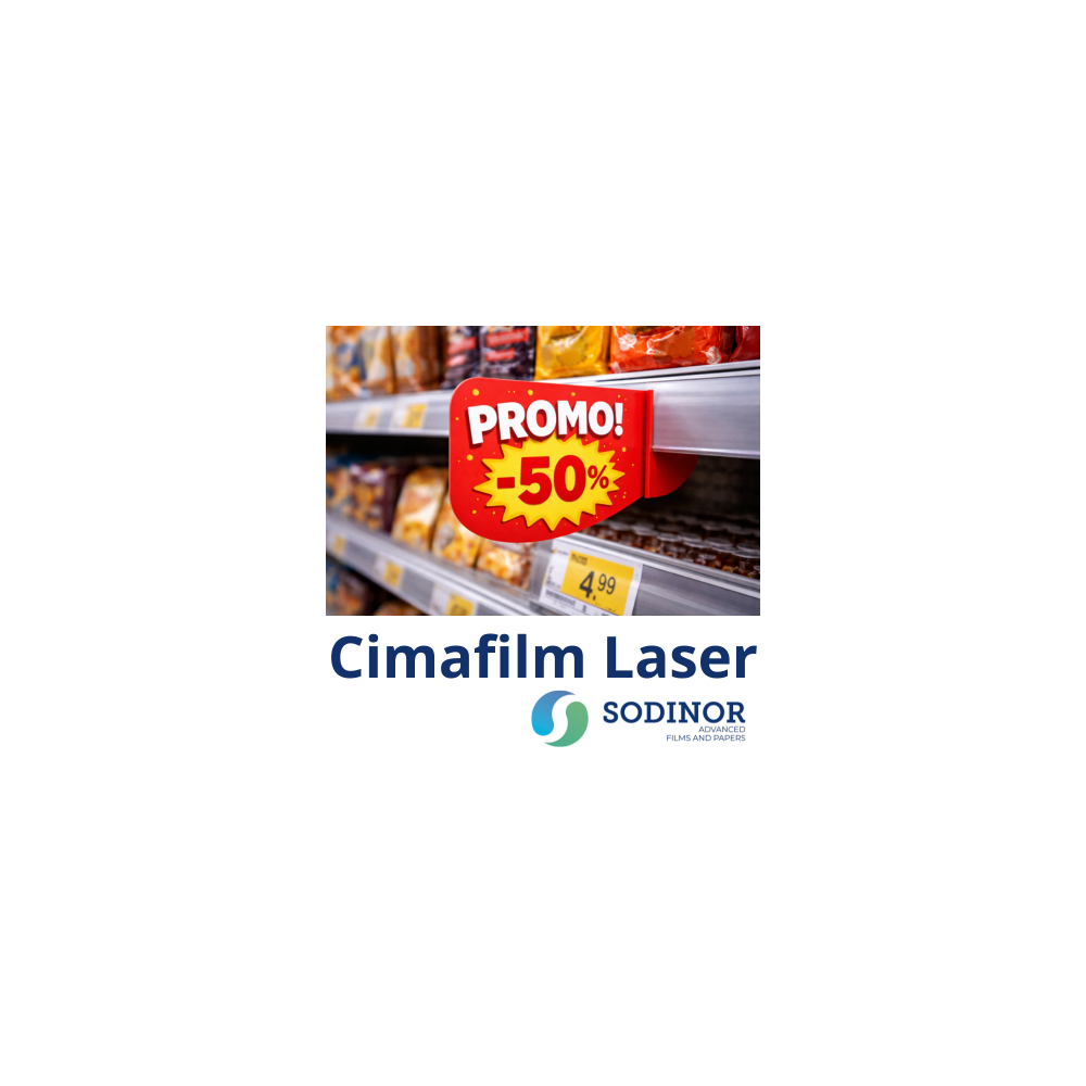 Papier indéchirable CIMAFILM LASER | Film BOPP-PET