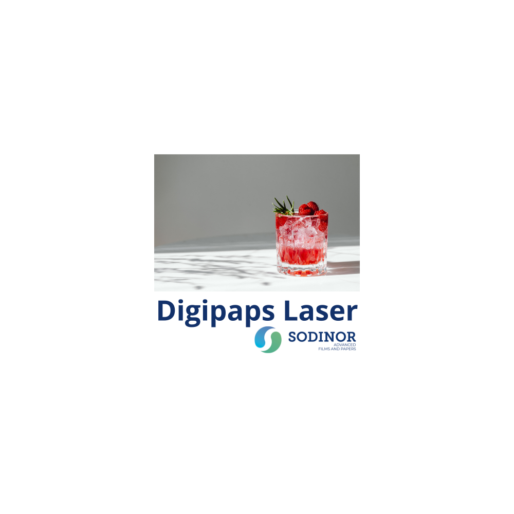 Papier indéchirable DIGIPAPS LASER | Film RPET recyclé 70% toner sec.