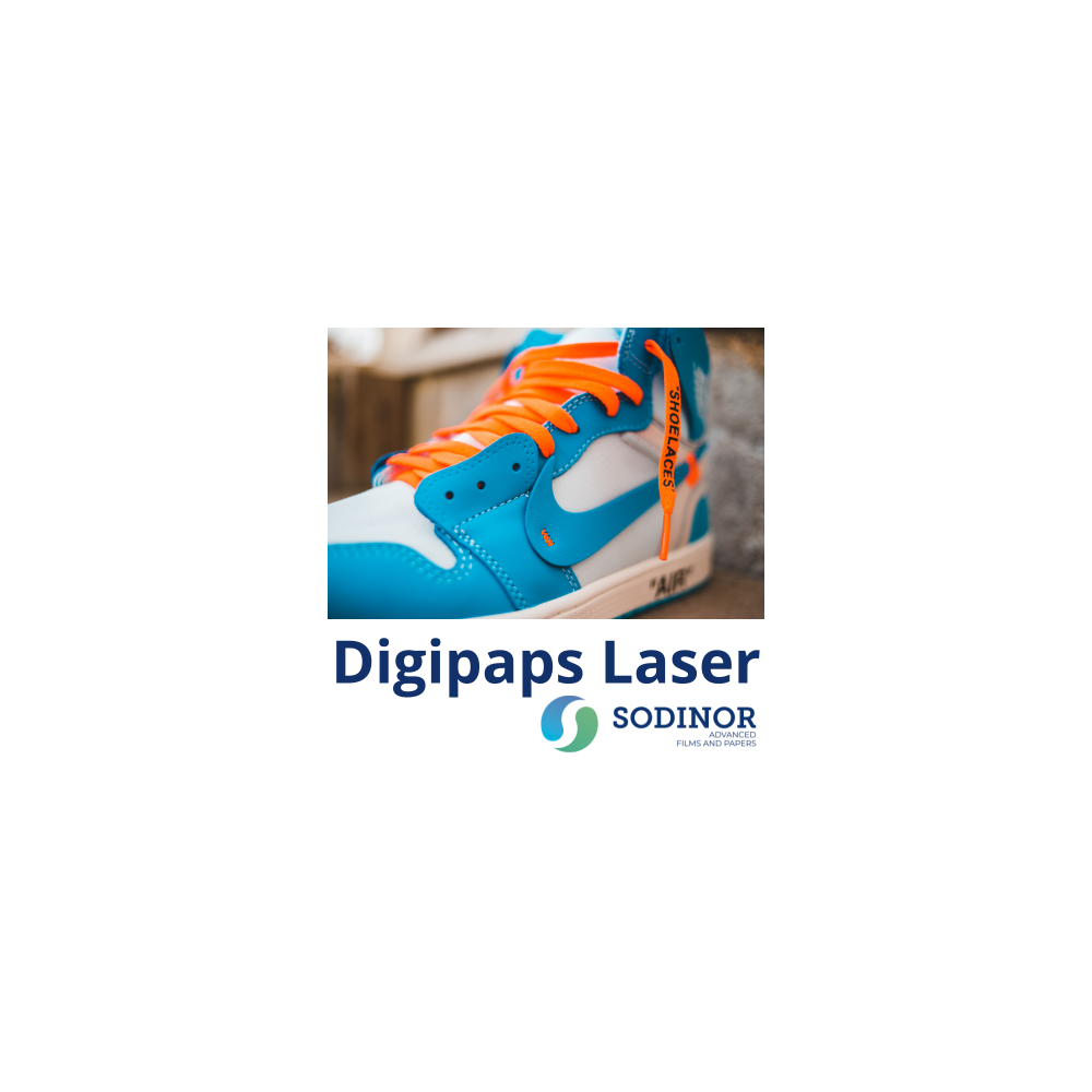 Papier indéchirable DIGIPAPS LASER | Film RPET recyclé 70% toner sec.