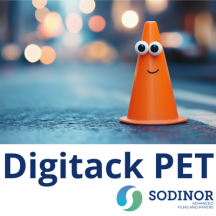 Papier indéchirable DIGITACK PET repositionnable – Vitrophanie & PLV