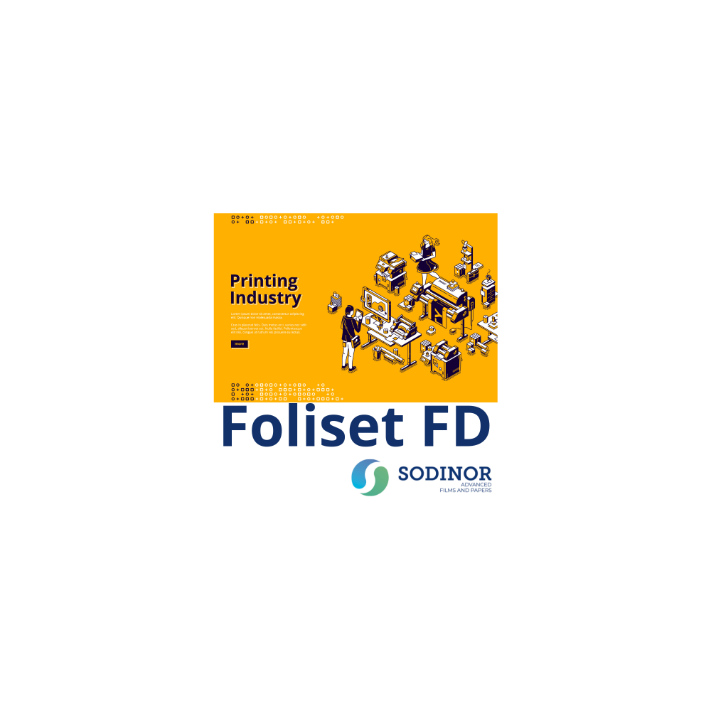 Foliset FD - Film BOPP Offset & UV Séchage Rapide | Exclusivité Sodinor