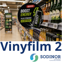 Vinyfilm 2 - PVC Blanc Rigide Offset UV & Table à Plat | Sodinor