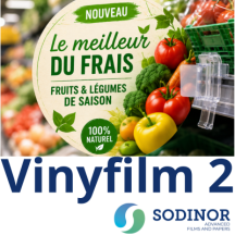 Vinyfilm 2 - PVC Blanc Rigide Offset UV & Table à Plat | Sodinor