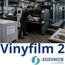 Vinyfilm 2 - PVC Blanc Rigide Offset UV & Table à Plat | Sodinor