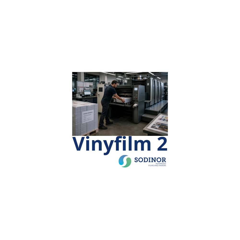 Vinyfilm 2 - PVC Blanc Rigide Offset UV & Table à Plat | Sodinor