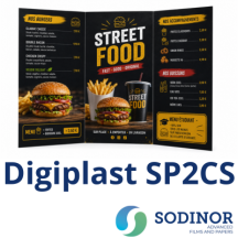 Digiplast SP2CS : polypropylène mat 2 faces 210 à 700 µ | Sodinor