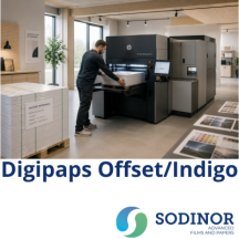 Digipaps : polyester recyclé indéchirable HP Indigo & offset | Sodinor