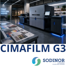 Cimafilm G3 : polypropylène couché mat 2 faces 95-510 µ | Sodinor