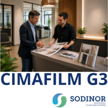 Cimafilm G3 : polypropylène couché mat 2 faces 95-510 µ | Sodinor