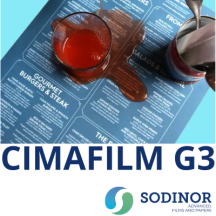 Cimafilm G3 : polypropylène couché mat 2 faces 95-510 µ | Sodinor