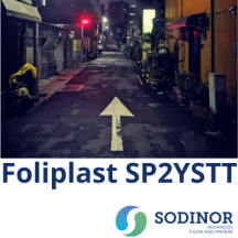 Foliplast SP2YSTT : polypropylène blanc mat 200 à 500 µ | Sodinor