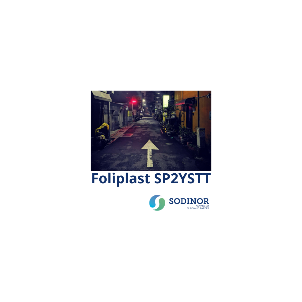 Foliplast SP2YSTT : polypropylène blanc mat 200 à 500 µ | Sodinor