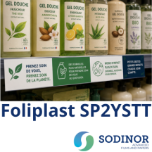 Foliplast SP2YSTT : polypropylène blanc mat 200 à 500 µ | Sodinor