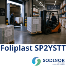 Foliplast SP2YSTT : polypropylène blanc mat 200 à 500 µ | Sodinor