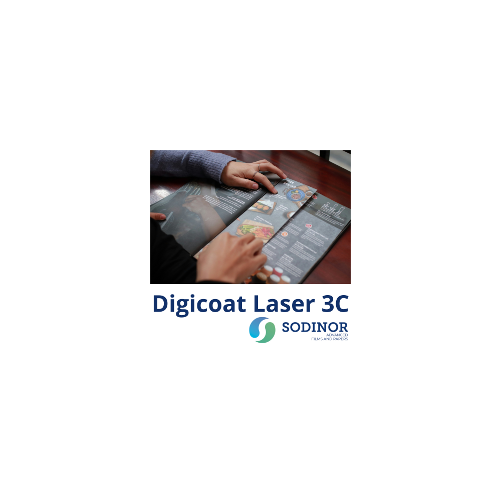 Papier indéchirable DIGICOAT LASER 3C | Film recyclable PP laser