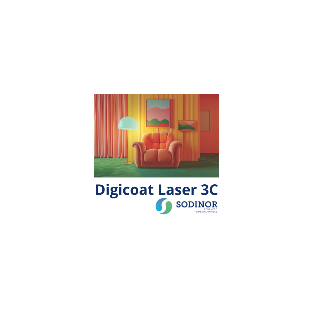 Papier indéchirable DIGICOAT LASER 3C | Film recyclable PP laser